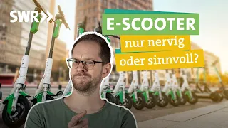 Was bringen E-Scooter? Elektroschrott oder grüner Retter in der Mobilitätswende? I Ökochecker SWR