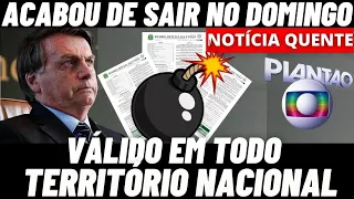 A BOMBA ESTOUROU, INSS PEGA TODOS DE SURPRESA É OFICIAL, SAIU AGORA ANOITE.