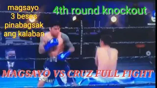 MARK MAGSAYO VS PABLO CRUZ FULL FIGHT,