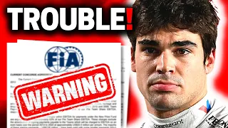 BAD NEWS for Lance Stroll After FIA's Official Statement!