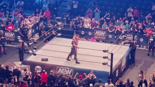 "Put The F**king Thing Down!" Sign Guy Blocks View During Moxley Pillman Jr Segment After Rampage