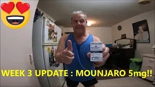 MOUNJARO MADNESS WEEK 3 UPDATE + 1500 CALORIE DAILY INTAKE BREAKDOWN