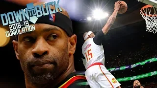 Vince Carter All 15 Dunks Full Highlights (2018-19 Season Dunkilation)