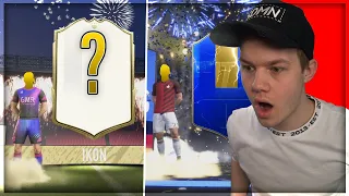 ÅBNER MIDDEL ICON I FIFA 20 + 3 TOTS I MINE SIDSTE FIFA 19 REWARDS!