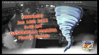 Gasparilla Marina - Tornado Jan 16th 2022 6:40AM