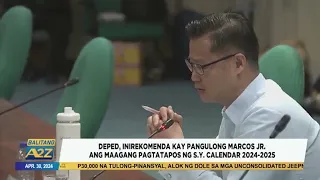 Balitang A2Z | DEPED, INIREKOMENDA KAY PANGULONG MARCOS JR. ANG MAAGANG PAGTATAPOS NG S.Y. CALENDAR