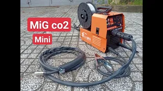 Máy hàn MIG dùng khí CO2 mini nhỏ nhất hiện nay | Mở hộp và thử nghiệm