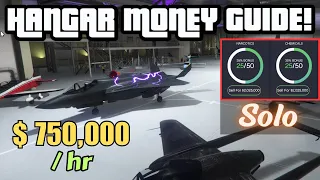 MAKE MILLIONS WITH THE HANGAR! GTA Online New Hangar Guide SOLO