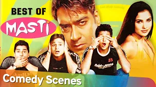 Best of Masti Movie Comedy Scenes -  Riteish Deshmukh | Aftab Shivdasani | Bollywood Comedy Scenes