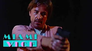 Miami Vice Iconic Scene: Crockett Meets Tubbs
