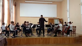 Vivaldi - concert for 4 violins and orchestra / Вивальди концерт для четырех скрипок с оркестром