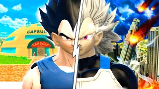 Desbloqueando la NUEVA FORMA de DIOS VEGETA en GTA 5 !! (Dragon Ball mod)