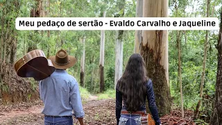 Evaldo Carvalho e Jaqueline (pai e filha) - Meu pedaço de sertão programa moda de viola