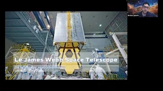 Conférence : "Un an dans les coulisses du James Webb Telescope" par Nicolas Laporte, astrophysicien.