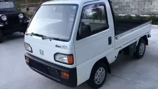 Honda Acty Truck Fulltime 4WD AWD 4x4