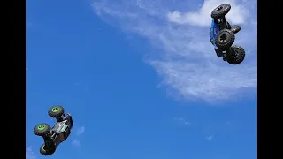 Traxxas X-Maxx  8s Sprungtraining - WORLD´s BEST BIG BASHER Backflip, Frontflip, Crash