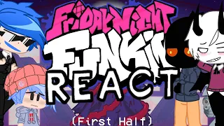 Friday Night Funkin Mod Characters Reacts || Gacha Club || FNF || Part 4