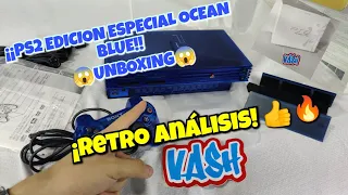 Retro Análisis, Playstation 2 Japonesa edición especial Ocean Blue en caja!! Unboxing 😱