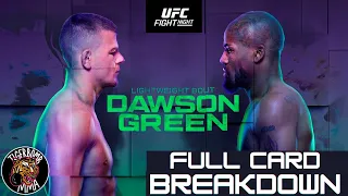 UFC Fight Night 229 - Dawson vs Green Full Card Breakdown & Predictions