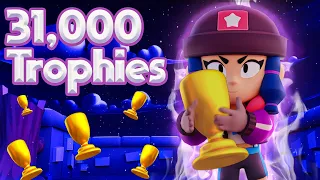 Reaching 31,000 Trophies in Brawl Stars 🏆 I Stream Highlights #1