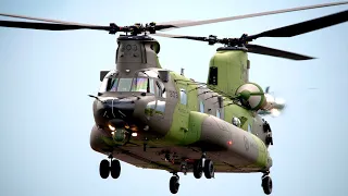 CH-147F Chinook World's Most Iconic Helicopter #helicopter