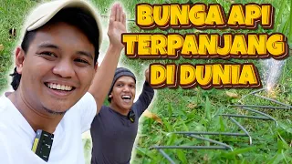 Aku Bakar Bunga Api Terpanjang Hidup Selama 4 jam !!!