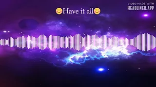 Jayson Mraz - Have it all (Slowed and pitched down)