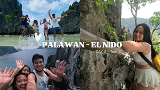 El Nido - Palawan 2024 | Tour C (Cadlao Lagoon, Helicopter Island, Matinloc Shrine, Hidden Beach)🌞