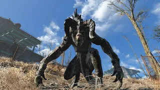 [4K] Fallout 4: How to beat the 1st Deathclaw (Next-Gen update) on PS5