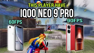 IIPHONE XR VS IQOO NEO 9 PRO 60FPS VS 90FPS 1v1 BATTLE