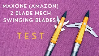 MAXONE (Generic/Amazon) 2 Blade Mech with Swinging Blades: Broadhead Test