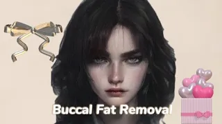 Urgent Buccal Fat Removal & Face Symmetry ⚠️Powerful