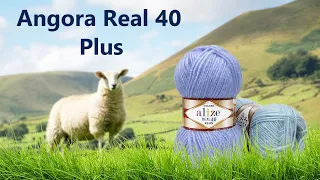 Angora Real 40 Plus Alize. Обзор пряжи и сравнение с Alize Angora Real 40