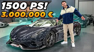 1500PS Koenigsegg Regera | Wir sind im Supercar Paradies 😍