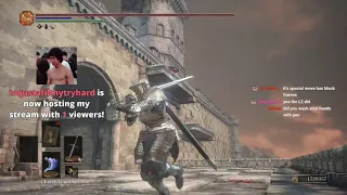 [Dark Souls 3] Top Player Duels his Viewers