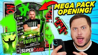 TRIPLE H MEGA PACK OPENING!! Break The Rules, Puzzler and R U Ready Packs! | WWE SuperCard