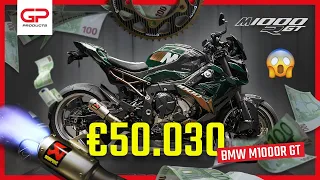 🥵 Building a 1OF1 € 50.030,- BMW M1000R GT with € 23.685,- in MODS! SHOOTING FLAMES on the DYNO 🥵