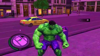Incredible Hulk Freestyle Gameplay.