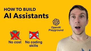 OpenAI Playground Assistant - How to create your own (OpenAI Dev Day)