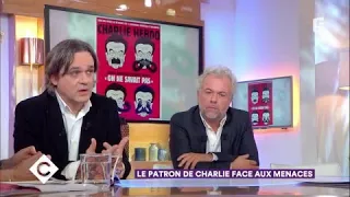 Riss, le patron de Charlie face aux menaces - C à Vous - 10/11/2017