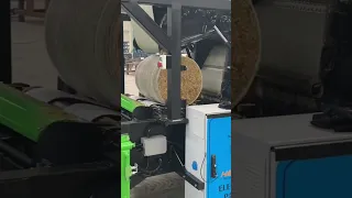 Fully Automatic Silage Baler Machine | Round Baler and Wrapper Machine