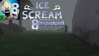 ice Scream 8 new gameplay leak!