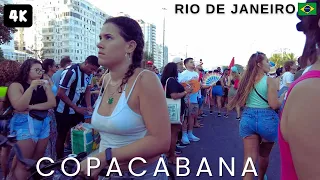 🇧🇷Walking in COPACABANA | Madonna Pre-Show Celebration Tour | Rio de Janeiro 【 4K 】 ⁶⁰