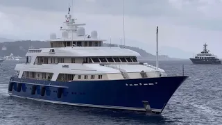 Yacht incoming, 4 DAYS BEFORE MYC 2022