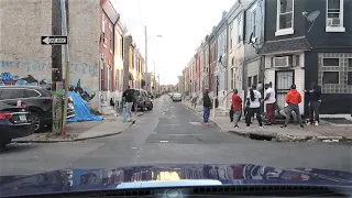 NORTH PHILADELPHIA WORST STREETS AND HOODS