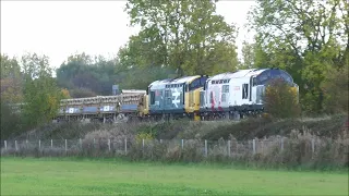 37901 37418 Sawley 24th October 2022 6Z37 Doncaster   Derby RTC