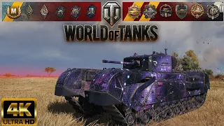 Churchill lll - Highway map - 11 kills - 5,3k damage World of Tanks replay 4K