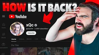 YouTube TAKES DOWN XQC...and Then Brings Him Back? - The Rambles Podcast