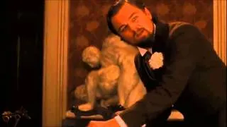 Django Unchained Leonardo DiCapario Skull Scene