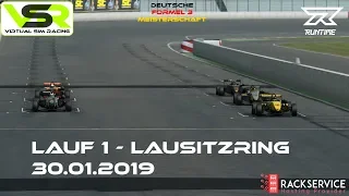 Highlights des 1. Rennens der Deutschen Formel 3 Meisterschaft am Lausitzring